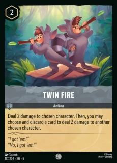Twin Fire - foil