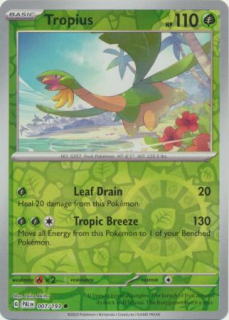 Tropius (PAL 007) - REVERSE HOLO