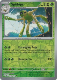 Spidops (PAL 018) - REVERSE HOLO