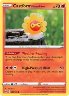 Castform Sunny Form (CRE 022)