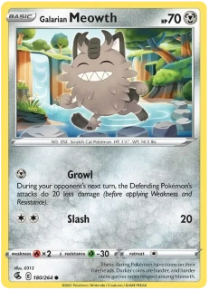 Galarian Meowth (FST 180)