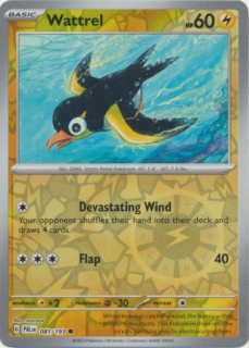 Wattrel (PAL 081) - REVERSE HOLO
