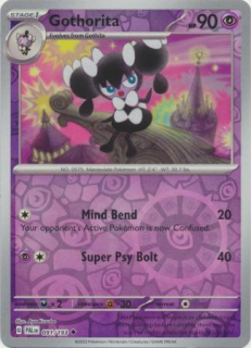 Gothorita (PAL 091) - REVERSE HOLO