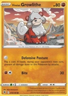 Hisuian Growlithe (ASR 070)