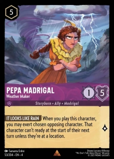 Pepa Madrigal - Weather Maker - foil