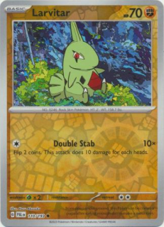 Larvitar (PAL 110) - REVERSE HOLO