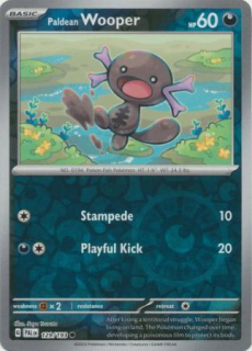 Paldean Wooper (PAL 129) - REVERSE HOLO