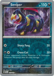 Seviper (PAL 137) - REVERSE HOLO
