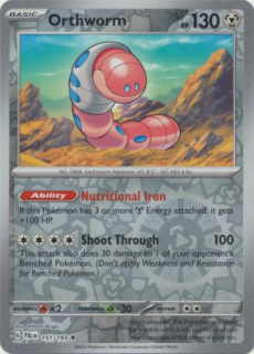 Orthworm (PAL 151) - REVERSE HOLO