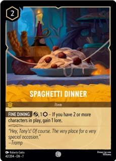 Spaghetti Dinner - foil