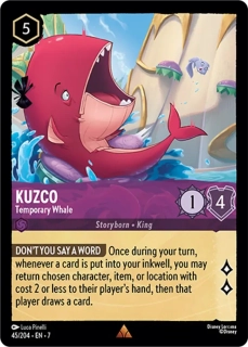 Kuzco - Temporary Whale