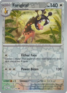 Farigiraf (PAL 155) - REVERSE HOLO