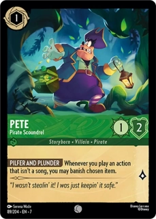 Pete - Pirate Scoundrel - foil
