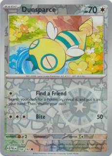 Dunsparce (PAL 156) - REVERSE HOLO