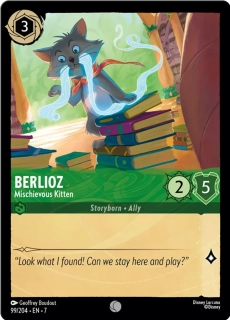 Berlioz - Mischievous Kitten - foil