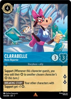 Clarabelle - News Reporter - foil