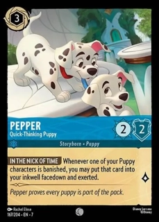 Pepper - Quick-Thinking Puppy - foil