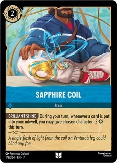 Sapphire Coil - foil