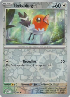 Fletchling (PAL 163) - REVERSE HOLO