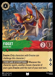 Fidget - Sneaky Bat - foil