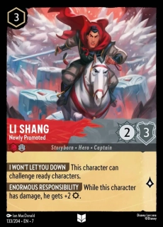 Li Shang - Newly Promoted - foil