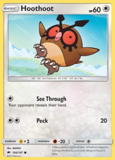 Hoothoot (BUS 106)