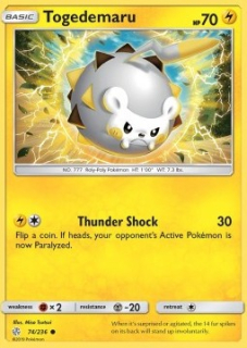 Togedemaru (CEC 74)