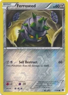 Ferroseed (NXD 77) - REVERSE HOLO - NEAR MINT