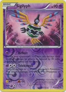 Sigilyph (EPO 41) - REVERSE HOLO - EXCELLENT