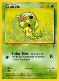 Caterpie (B2 68) - LIGHT PLAYED