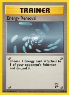Energy Removal (B2 119) - LIGHT PLAYED