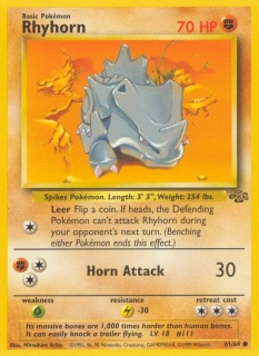 Rhyhorn (JU 61) - PLAYED
