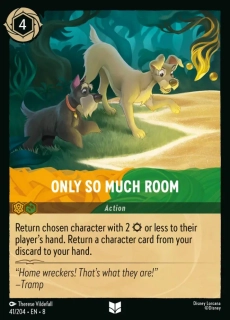 Only So Much Room - foil