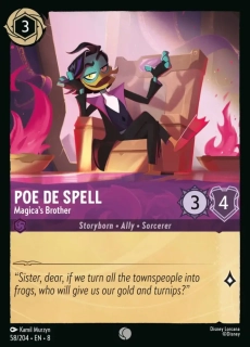 Poe De Spell - Magica's Brother - foil