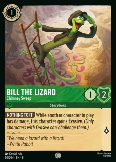 Bill the Lizard - Chimney Sweep - foil