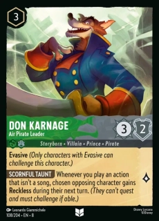 Don Karnage - Air Pirate Leader - foil