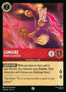 Lumiere - Nimble Candelabra - foil