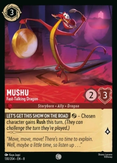 Mushu - Fast-Talking Dragon
