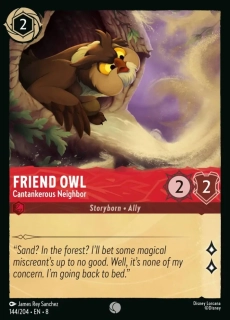 Friend Owl - Cantankerous Neighbor - foil