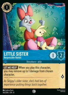 Little Sister - Responsible Rabbit - foil