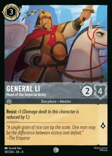 General Li - Head of the Imperial Army - foil