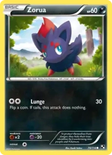 Zorua (BLW 70) - EXCELLENT