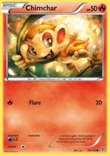 Chimchar (PLS 15) - EXCELLENT