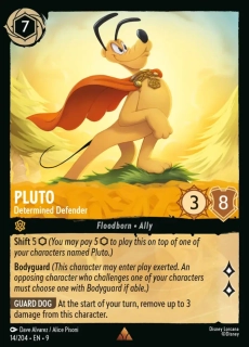 Pluto - Determined Defender - foil