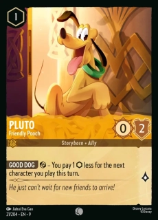Pluto - Friendly Pooch - foil