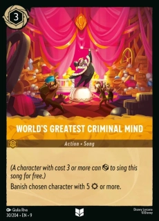 World's Greatest Criminal Mind - foil
