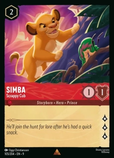 Simba - Scrappy Cub - foil