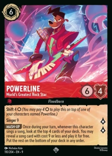 Powerline - World's Greatest Rock Star - foil