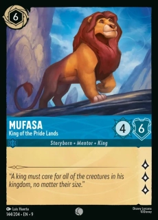 Mufasa - King of the Pride Lands - foil