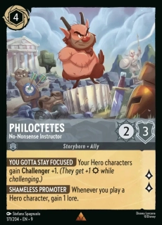 Philoctetes - No‐Nonsense Instructor - foil